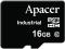 Apacer MicroSDHC 16GB Class 10 Industrial AP-MSD16GCH4P-TM