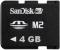 MemoryStick Micro M2 Sandisk карта 4GB