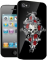 Накладка на заднюю часть 3D для Apple iPhone 4S BB-mobile X357
