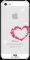      Apple iPhone 5 White Diamonds Lipstick Heart